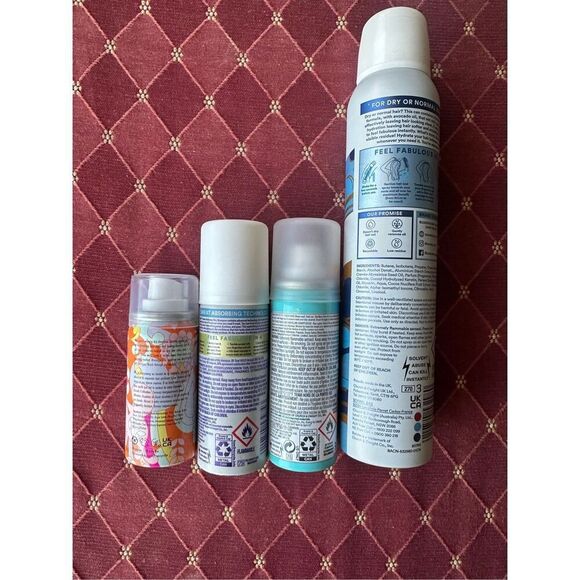 Bundle of 4 Brand New Batiste and Amika Dry Shampoos - Picture 2 of 3
